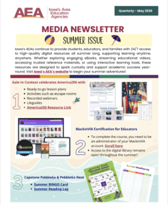 AEA summer media newsletter
